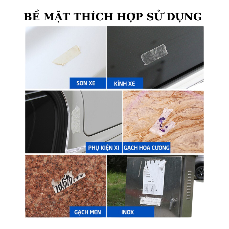 Dung dịch tẩy keo dán BOTNY Sticker Remover 450ml, bình xịt loại bỏ decal, vết keo dính lâu ngày - Better Car