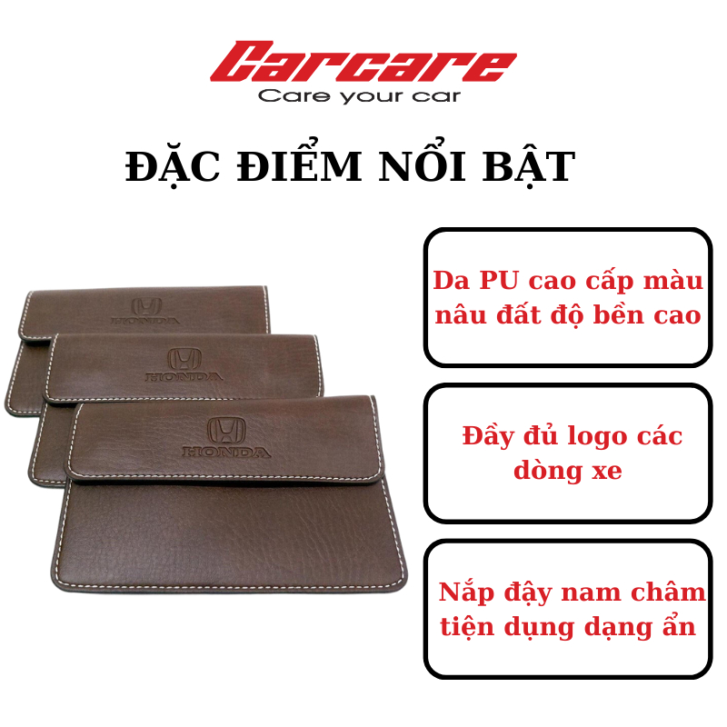 Ví da đựng đăng kiểm, giấy tờ ô tô cao cấp - Better Car