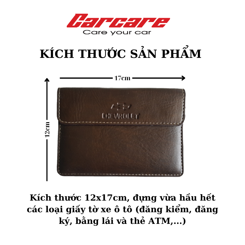 Ví da đựng đăng kiểm, giấy tờ ô tô cao cấp - Better Car