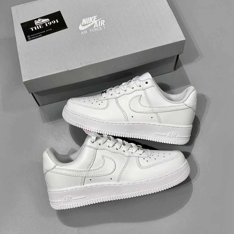 Giày Air Force 1 Low White (AF1 cổ thấp màu trắng) - Hàng High Quality || The 1991 Sneaker
