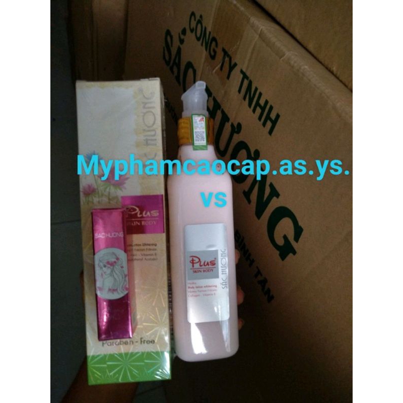 kem sắc hương trắng da plus hồng chính hãng