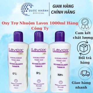 Oxy trợ nhuộm lavox 1000ml hàng công ty