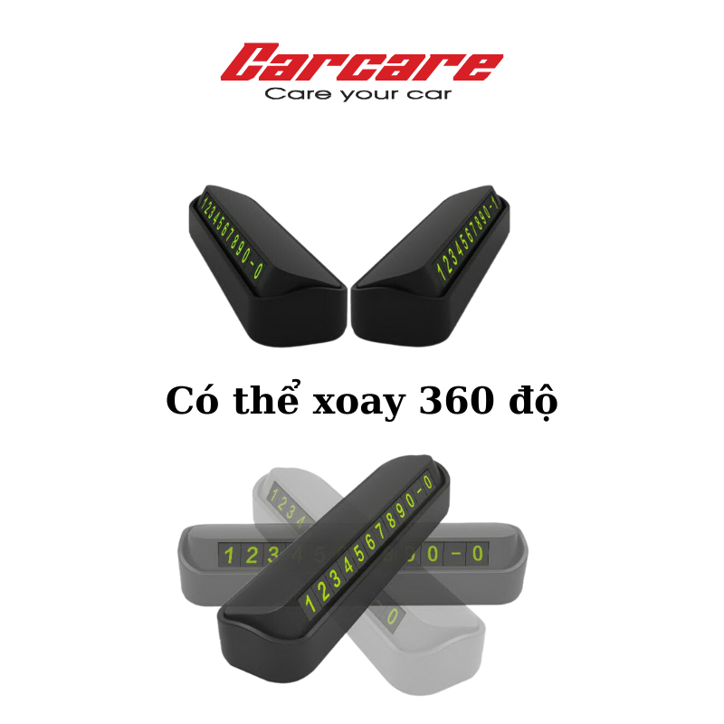 Bảng ghi số điện thoại gắn Taplo xe hơi - B003 - Better Car