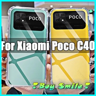 Xiaomi poco c40 ốp lưng chống va đâp anti shock cho xiaomi poco c40 trong suốt siêu rẻ