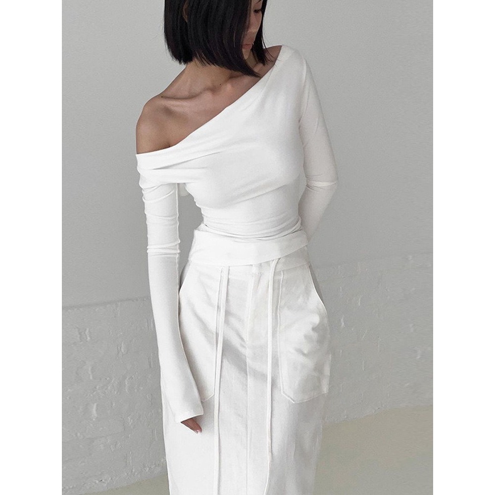 Áo Tay Dài Hở Lưng Dây Cột Nơ Sang Chảnh - Chuly