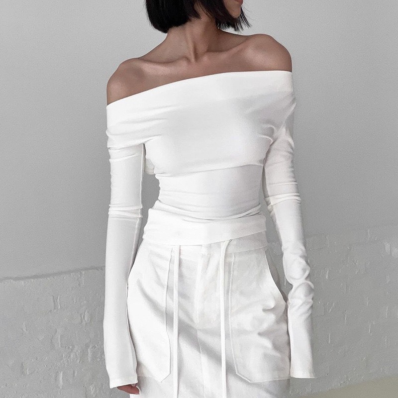 Áo Tay Dài Hở Lưng Dây Cột Nơ Sang Chảnh - Chuly