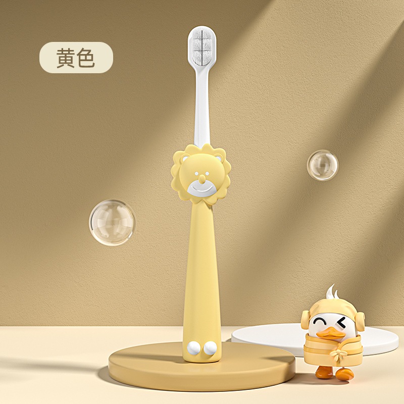 Bàn chải đánh răng cho bé lông mềm hình sư tử dễ thương cho bé từ 2-5 tuồi shop Uni Baby