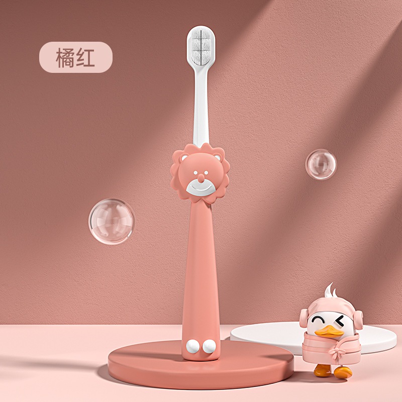Bàn chải đánh răng cho bé lông mềm hình sư tử dễ thương cho bé từ 2-5 tuồi shop Uni Baby