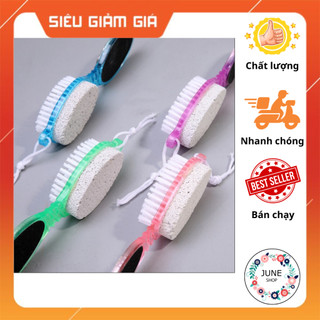 Cọ tắm và bàn chải chà gót chân đá bọt biển tẩy tế bào chết 4 in 1