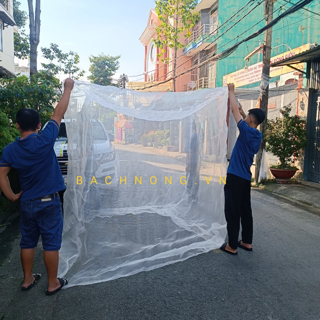 Tấm Mùng Lưới May Sẵn Trùm Cây Ăn Trái Chống Ruồi Vàng - Nhiều Kích Thước