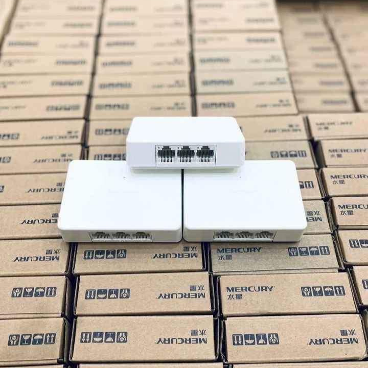 Bộ Chia POE 1 Ra 2 MERCURY S12P 2 Port, Chuyên Dụng Cho Camera IP
