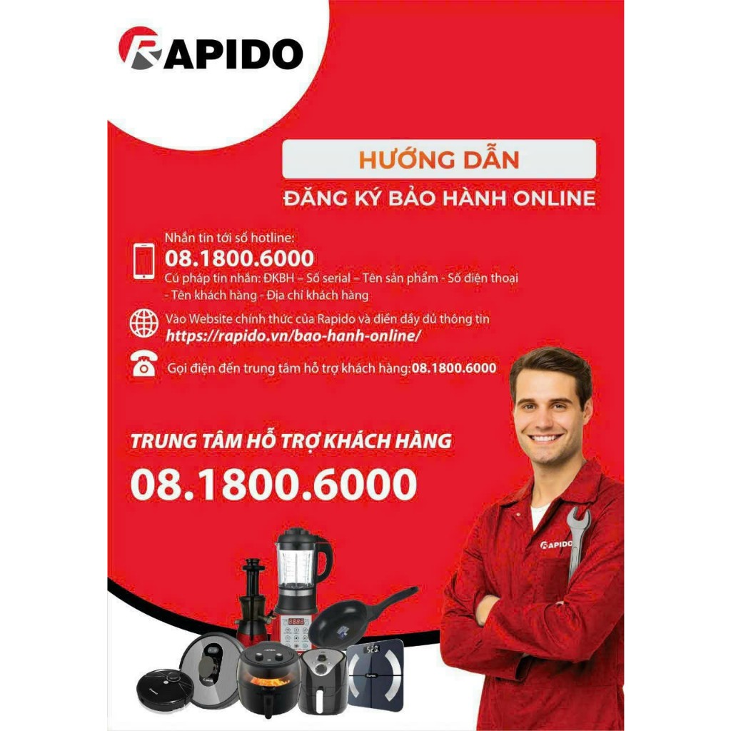 Tăm nước Rapido RWW – 300