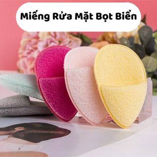 Mút Rửa Mặt Tổ Ong Hình Giọt Nước Làm Sạch Sâu Da Mặt, Mút Trang Điểm Siêu Mịn Siêu Mướt Giúp Đánh Phấn Hiệu Quả