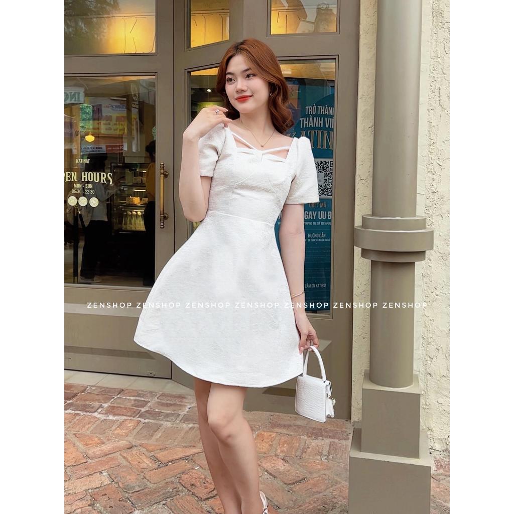 Đầm dự tiệc chất vải ánh kim cao cấp-Qincy dress
