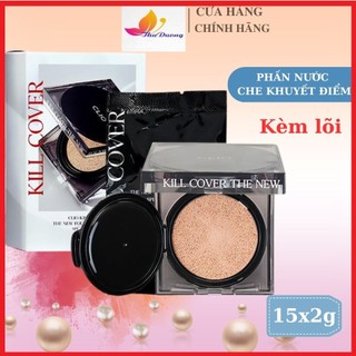 NEW_Phấn Nước CLIO Kill Cover The New Founwear Cushion SPF50+ PA+++