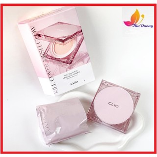 [New 2023] Set Phấn nước CLIO Kill Cover Mesh Glow Cushion SPF50 [Kèm Lõi Thay Thế]