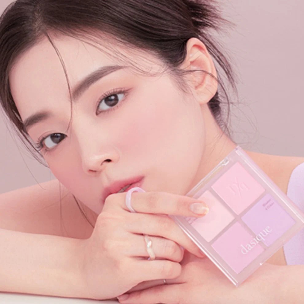 Phấn Má Hồng Dasique Blending Mood Cheek 07 Candy Berry 03 Peach Blending 04 Beige Knit