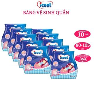 Băng vệ sinh icool dạng quần 2 miếng size m/l