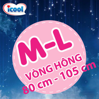 Băng Vệ Sinh ICOOL Dạng Quần 2 Miếng Size M/L(Combo 10 Gói )