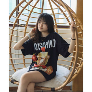 Áo Thun Moschino Tổng hợp nhiều mẫu Form Unisex Nam Nữ - Áo Phông Moschino 100% cotton đầy đủ tem tag