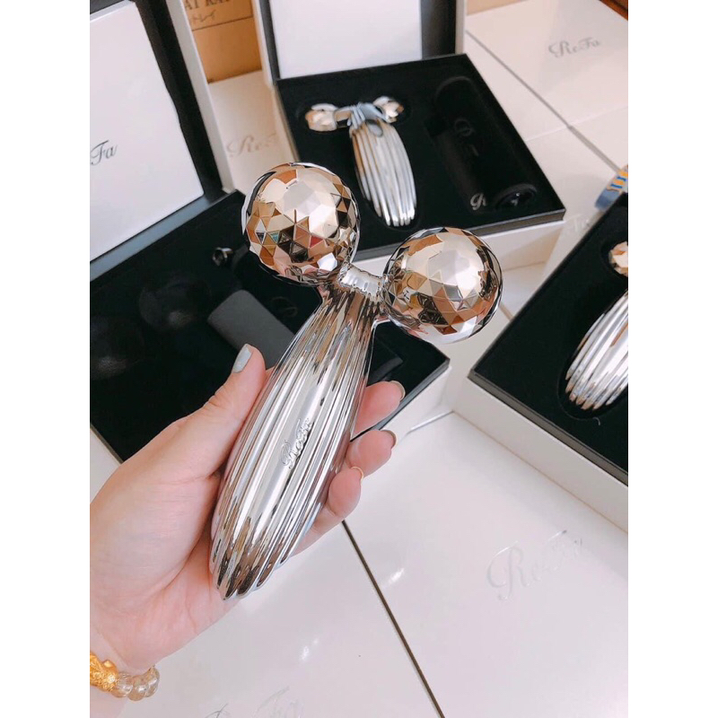 Máy massage Refa Carat Ray Full mặt + body, chuyên thon gọn và trẻ hóa da