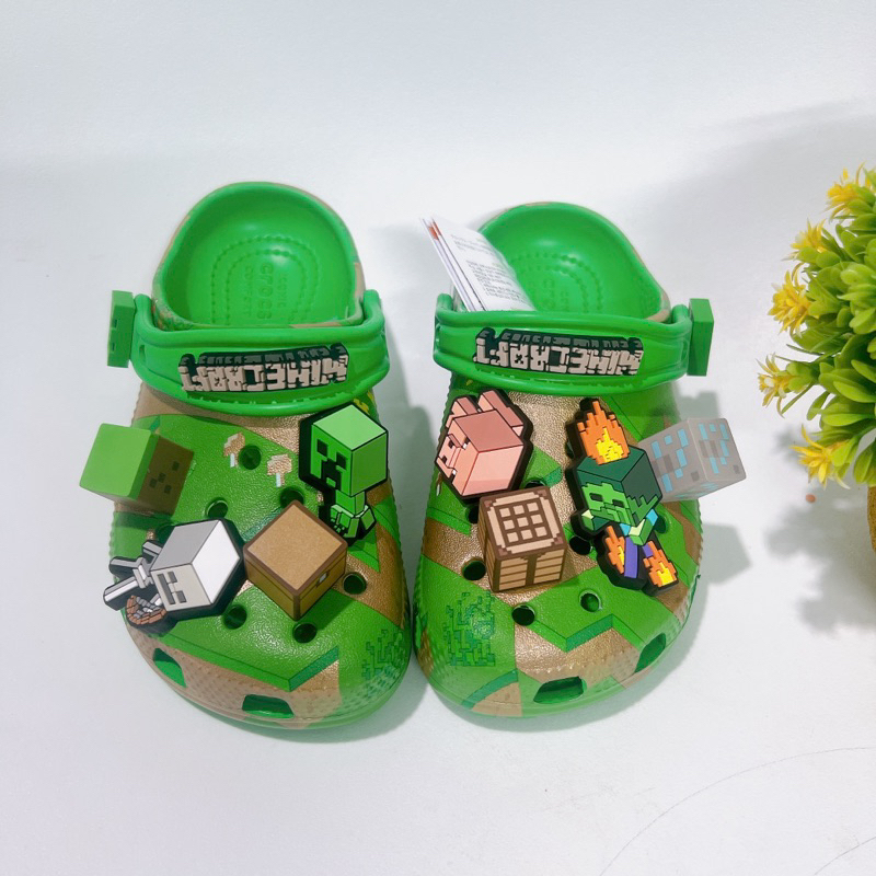 Dép Sục Crocss MineCraft Cho Bé Trai MunCrocs sỉ lẻ Crocss cho bé gái nam nữ