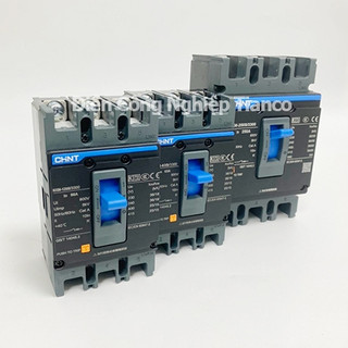 Aptomat khối mccb 3p 32a 40a 50a 63a 80a 100a chint attomat nxm-125s/3300 - 3p chint attomat mccb chint 3 pha đen nxm