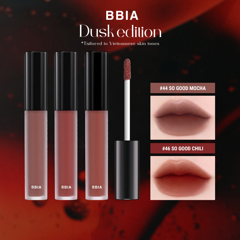 Son Kem Lì Bbia Dusk Edition màu 44.45.46