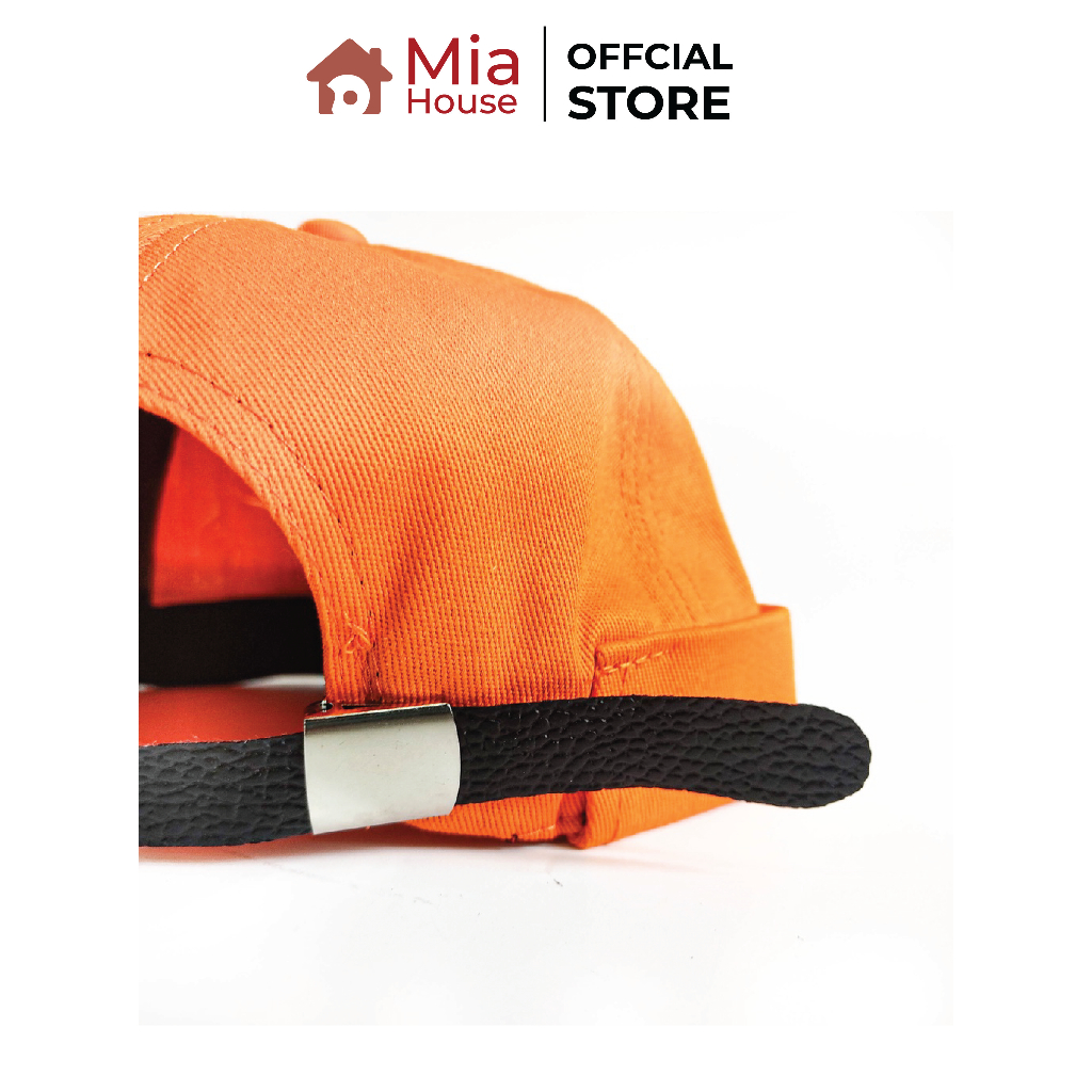 Mũ lưỡi trai Miki tròn không vành- Stunning- chất liệu cotton phong cách Hàn Quốc hợp thời trang cổ điển, độc đáo