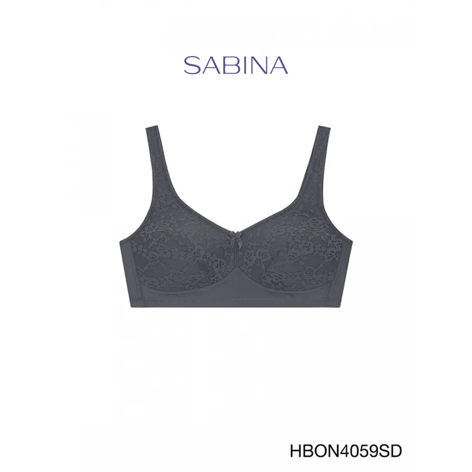 Áo Lót Mút Mỏng Không Đệm Không Gọng Phối Ren Sabina Happy Bra By Sabina HBON4059