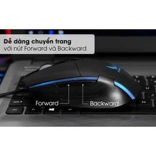 Chuột Gaming Zadez G152M Đen ( Like New )