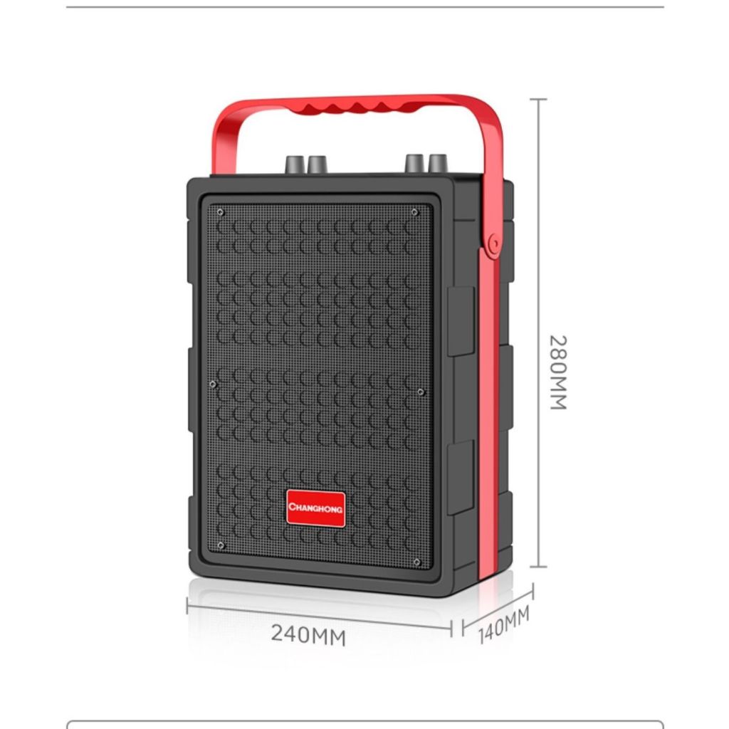 Loa karaoke di động - Loa trợ giảng hãng CHANGHONG 1 mic 6000mAh CYW501 cực chất