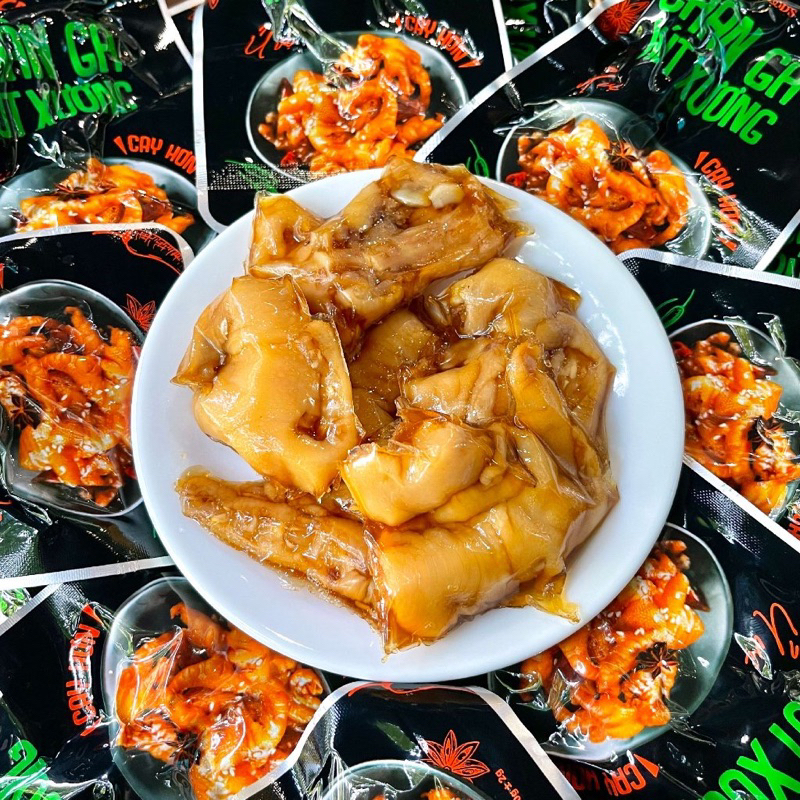 Combo Mix 5 Chân gà rút xương ủ vị + 5 Tai heo Cmfoods