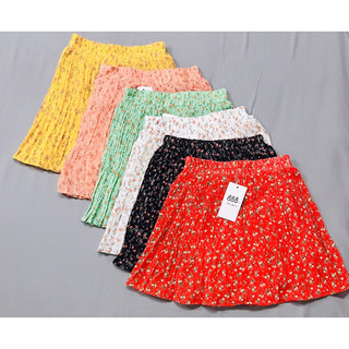 Chân váy dập ly midi vintage