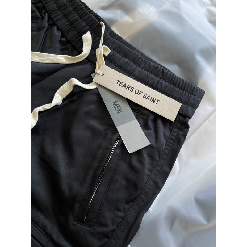 Quần Cargo Pant - Tear of Saint - vải gió túi hộp khoá zip ống trùm sneaker