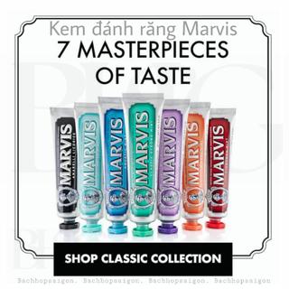Kem đánh răng Ý Marvis Classic 85ml Loại Bỏ Mảng Bám, Sạch Răng Thơm Miệng