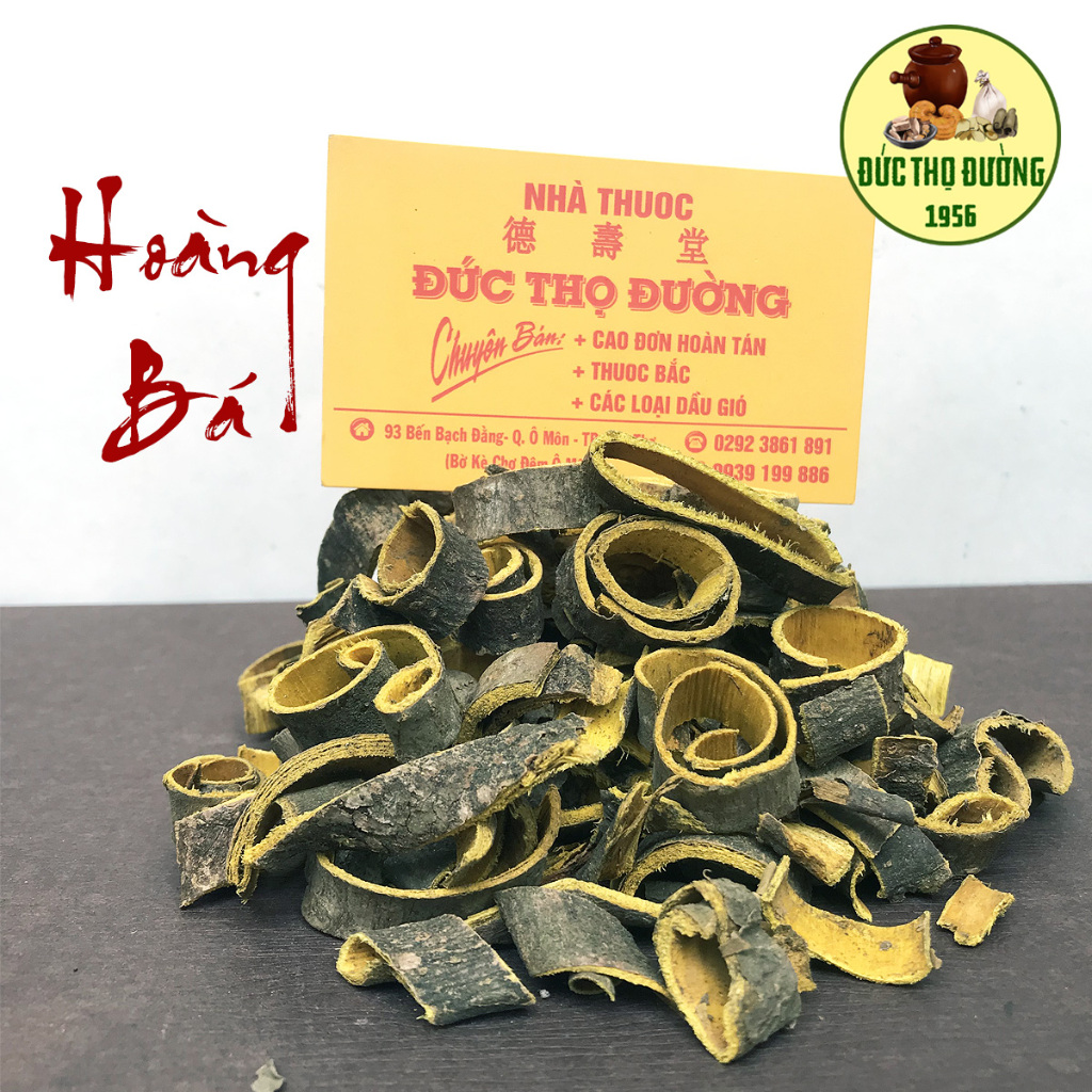Hoàng Bá - Phơi khô - túi 100g
