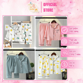 Bộ Đồ Ngủ Pijama Dài Tay COLA BOUTIQUE - Đồ Ngủ Cho Bé Trai Bé Gái Nhiều Loại Cho Các Mẹ Lựa Chọn Cho Bé Yêu Của Mình