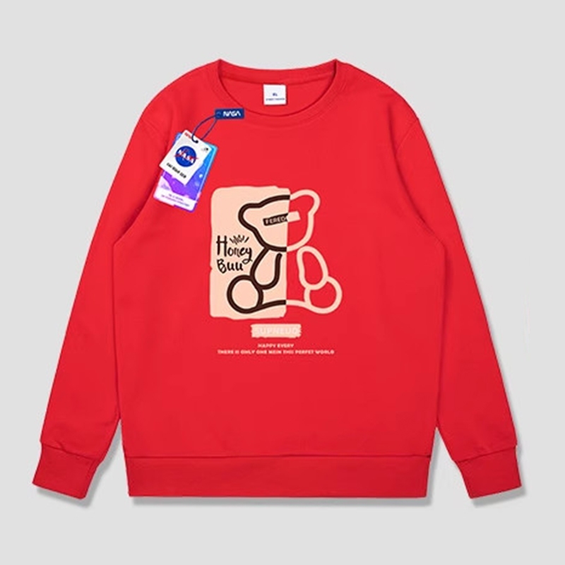 Áo Sweater Nam Nữ Unisex Dài Tay Cổ Tròn In Hình Gấu Form Rộng Thời Trang Zenkonu TOP NAM 314V2