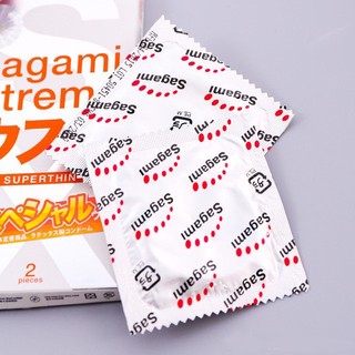 Bao cao su Sagami Superthin 1 chiếc bcs mỏng kiểu truyền thống