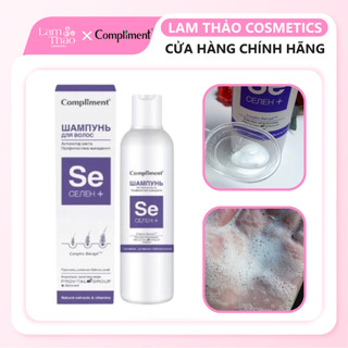 Dầu gội sạch sâu giảm rụng, gíup mọc compliment selen 200ml