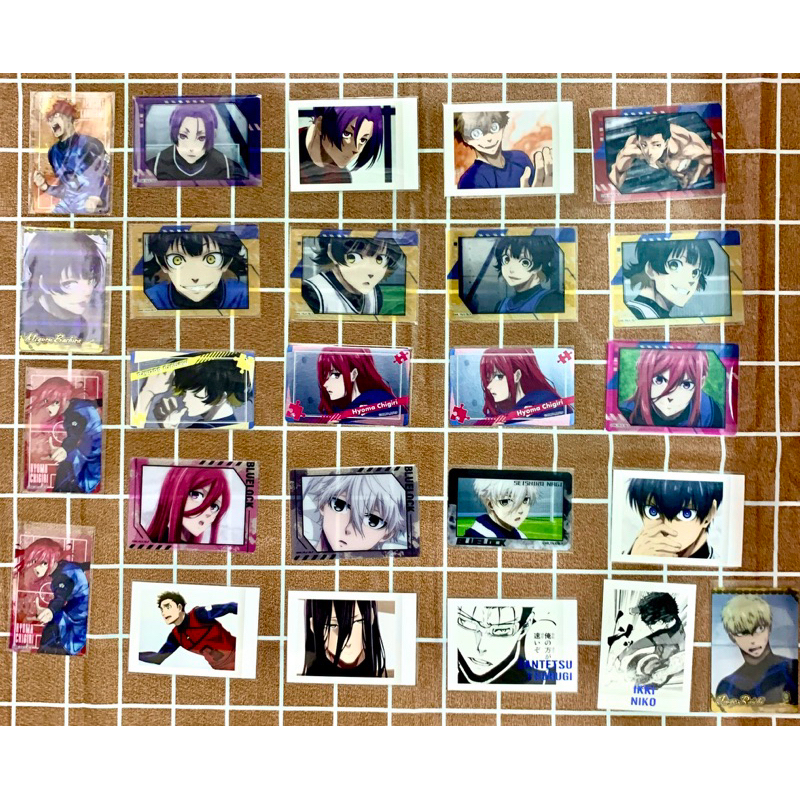 [Chính hãng Update 19/11] Card Pola, Clear, Metal nhân vật Bluelock (Bachira, Chigiri, Isagi…)