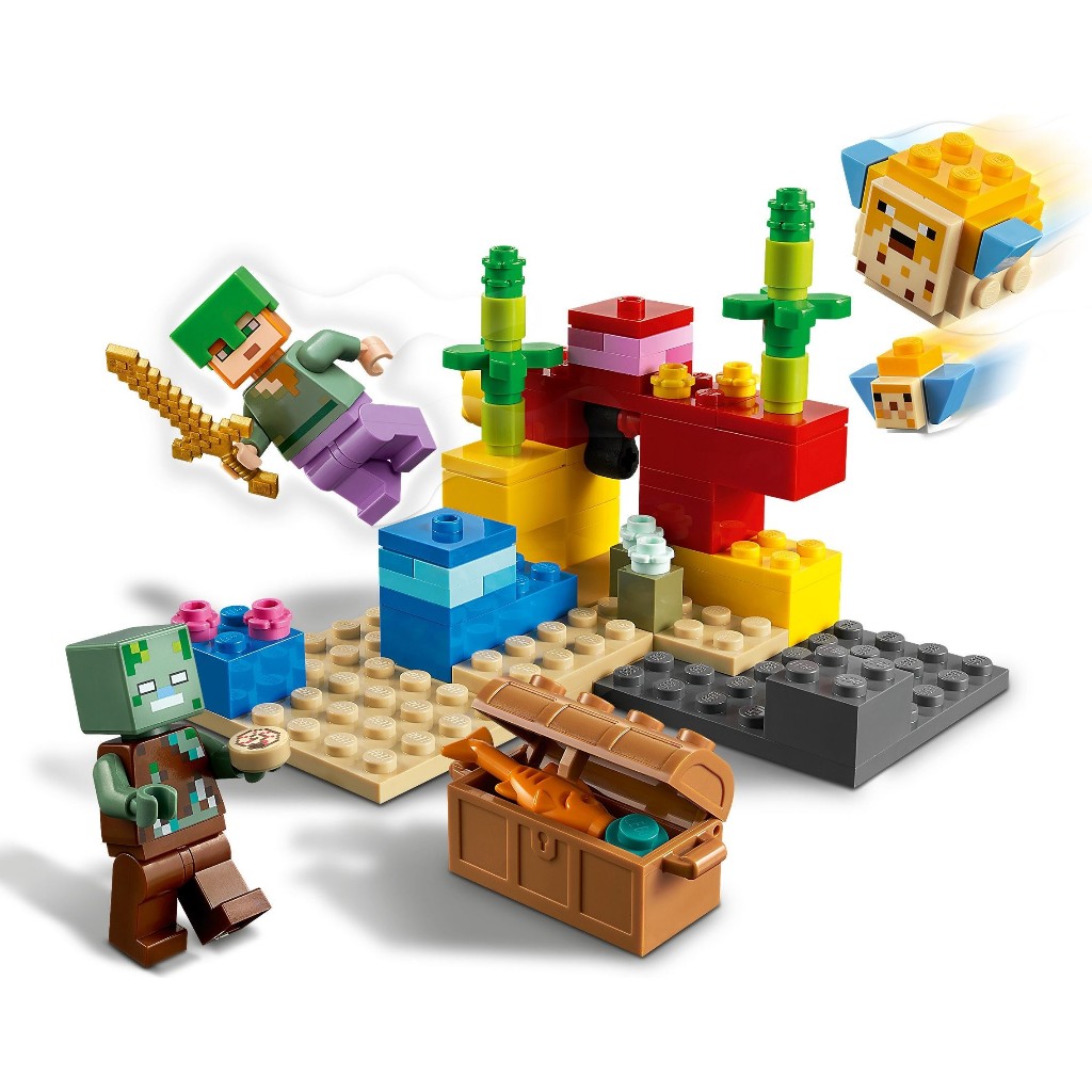 21164 LEGO Minecraft Rặng San hô