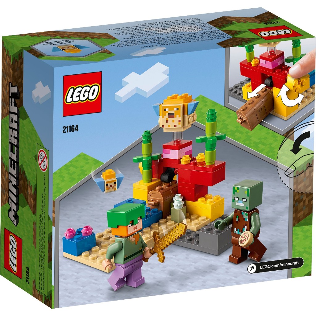 21164 LEGO Minecraft Rặng San hô