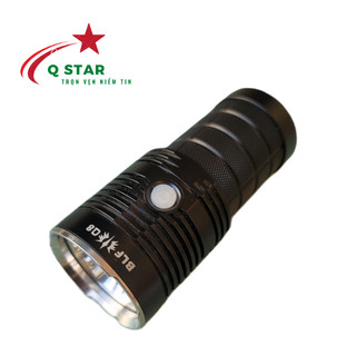 Đèn pin sofirn blf q8 siêu sáng trang bị 4 led xpl max 5000 lume thiết kế nhôm hàng không 6061 nhiệt màu 6500k chiếu xa