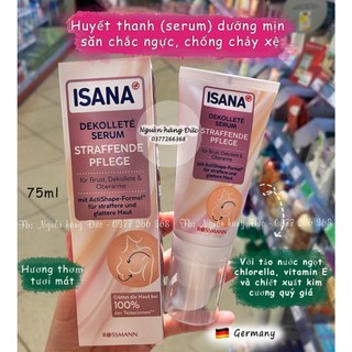 [Mẫu mới] Huyết thanh (serum) isana dưỡng mịn, săn chắc ngực, chống chảy xệ - Nguồn hàng Đức