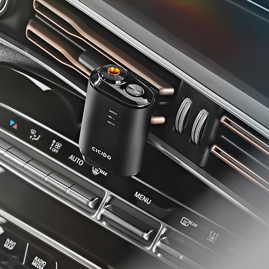 Máy khuyếch tán tinh dầu tự động xe hơi AI chính hãng CICIDO, máy phun tinh dầu tự động khử mùi ô tô tặng tinh dầu thơm