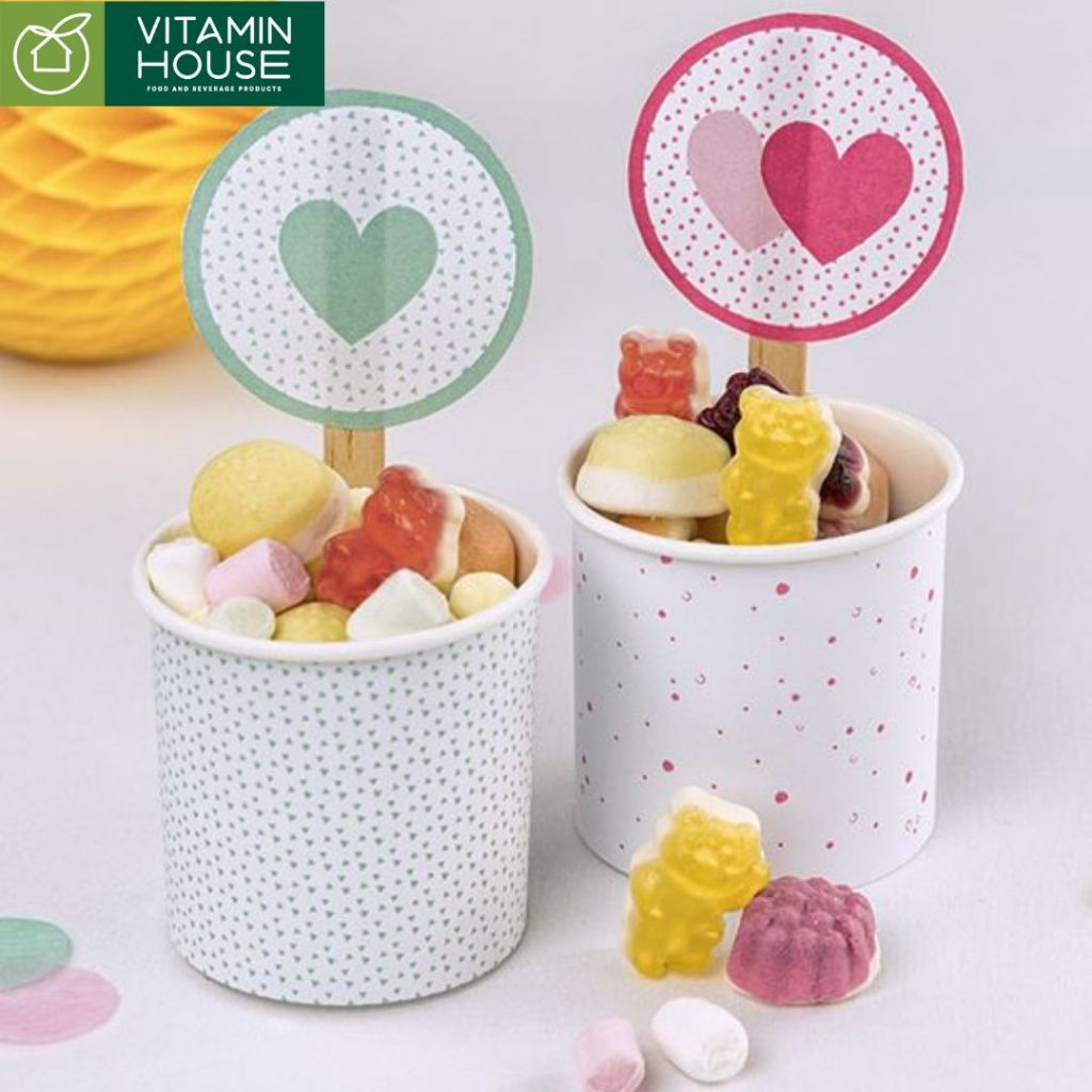 Kẹo dẻo chay Haribo Fruitmania Berry Veggie Gói 160g