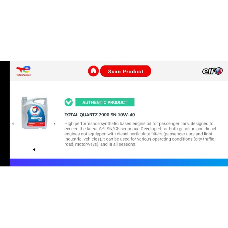 TOTAL QUARTZ 7000 SEA 10W40