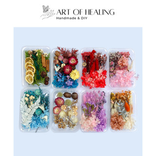 [AOH - Art of Healing] Hộp hoa khô các loại (nhỏ) - trang trí nến, resin, sổ tay, decor - Handmade & DIY